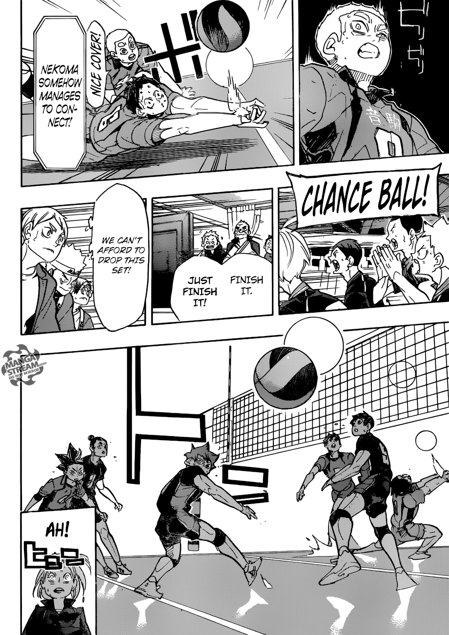 Haikyuu!!, Chapter 317 image 06